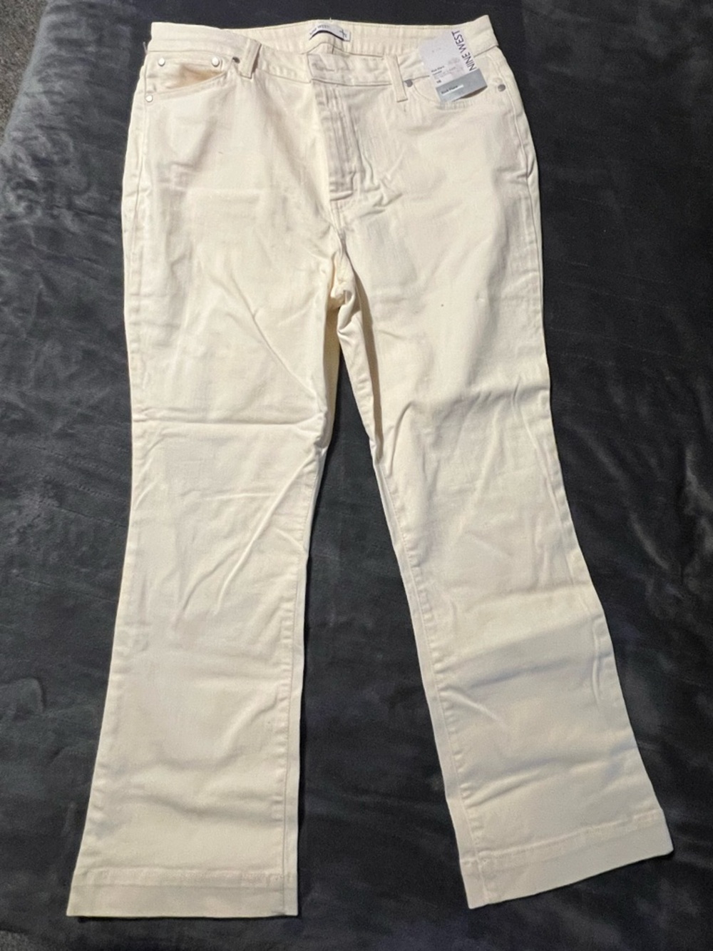NWT Nine West Kick Flare High Waist Pants